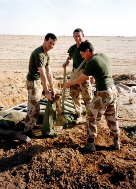 Me, Phil and Jeff (Saudi Desert 1991)
